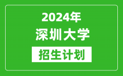 2024年深圳大學藝考招生計劃_藝術類各專業招生人數