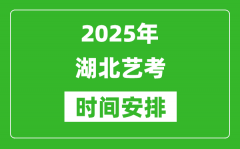 2025年湖北藝考時(shí)間具體是什么時(shí)候？
