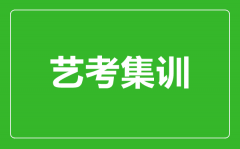 藝考集訓是什么意思_不參加集訓可以藝考嗎?