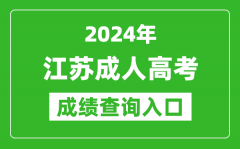 2024年江蘇成人高考成績查詢入口網址(https://www.jseea.cn/)